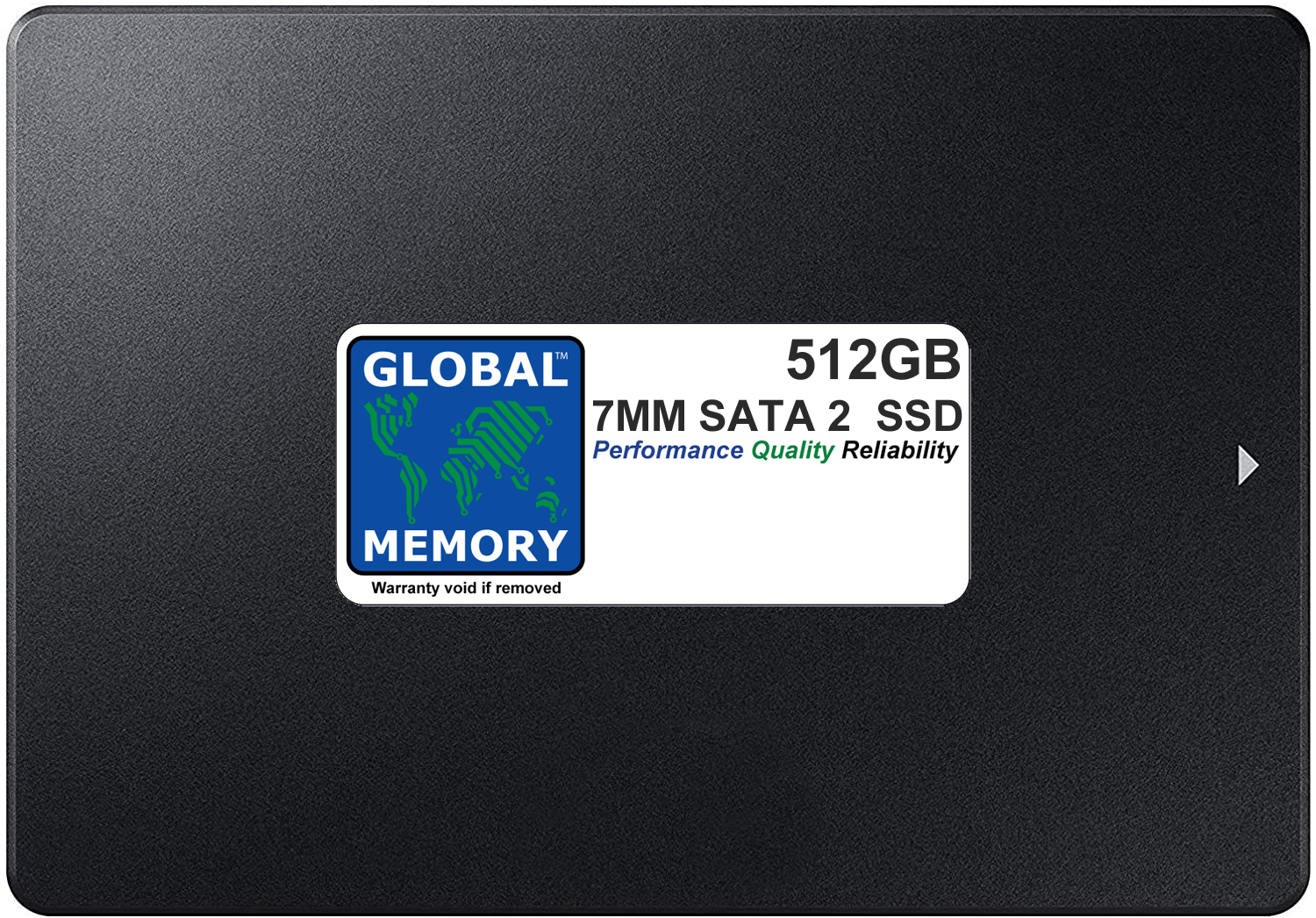 512GB 7mm 2.5" SATA 2 SSD FOR MACBOOK (2006 - 2007 - 2008 - 2009 - 2010)